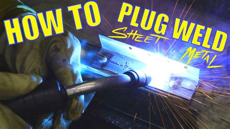 weld in sheet metal plugs|plug weld not completely filled.